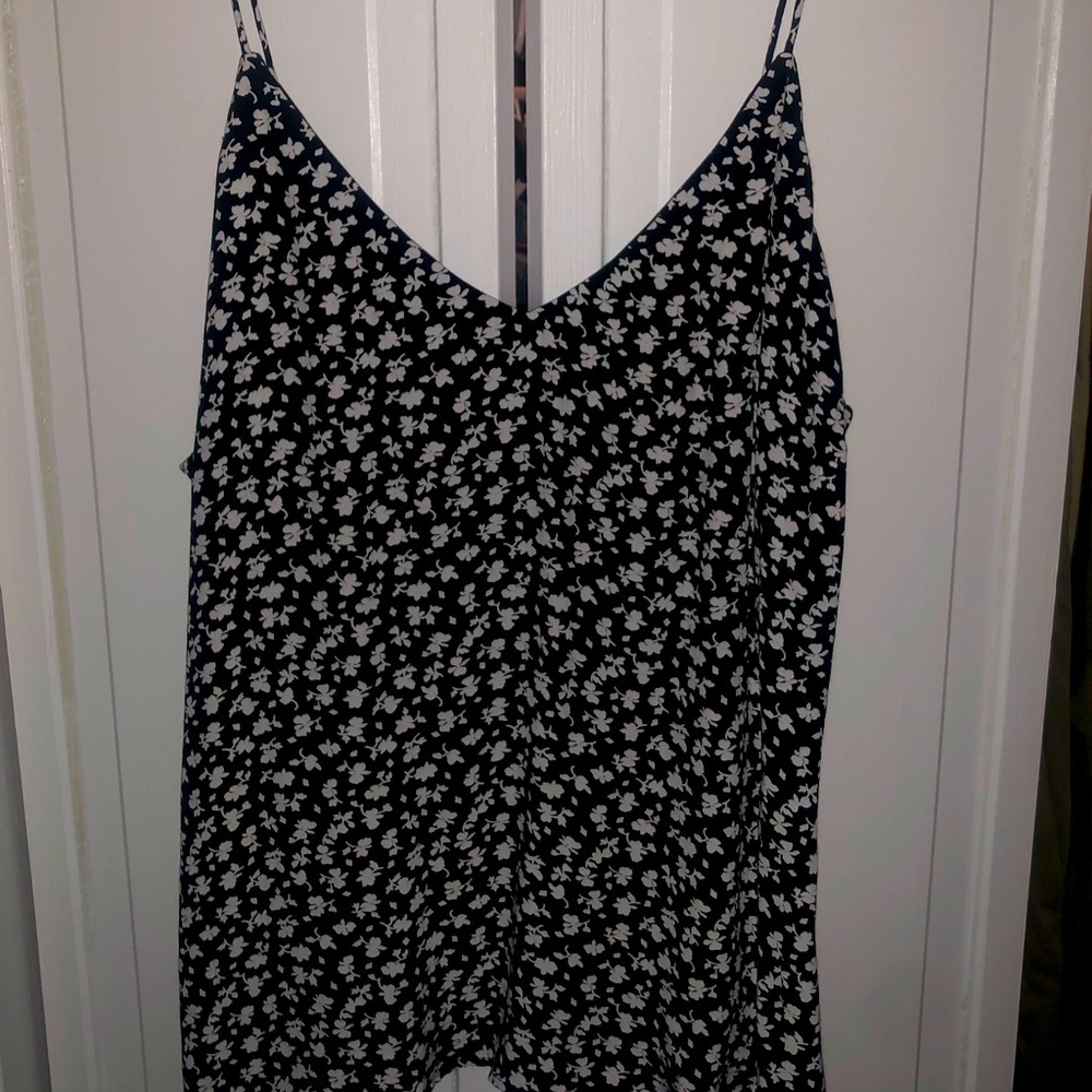 Something Navy Floral Print Camisole